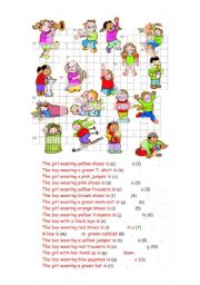 English Worksheet: Present Continuous Crossword