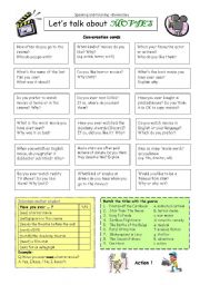 English Worksheet: Lets talk about MOVIES