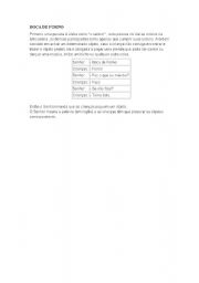 English Worksheet: Game