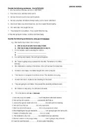 English Worksheet: so&because