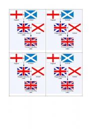 English Worksheet: Union jack creation 