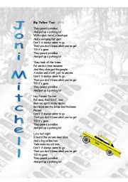 Environmental awareness  song big yellow taxi