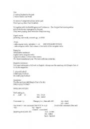 English Worksheet: simple past exercises