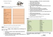 English Worksheet: Madagascar Penguins. Christmas Caper 