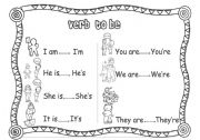 English Worksheet: verb to be