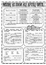 English Worksheet: B&W version of previous printables