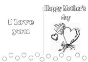 English Worksheet: Mothers day