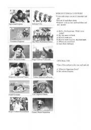 English worksheet: Greetings and Introduction