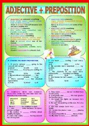 Preposition Chart Printable