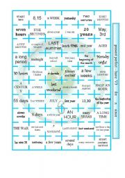 English Worksheet: Present Perfect - For x Since BOARDGAME + 80 regular verbs CARDS + BW PRINTER FRIENDLY, EDITABLE