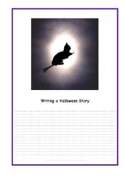 English worksheet: Halloween-card 11