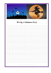 English worksheet: Halloween-card 12