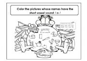 English Worksheet: Short vowel a