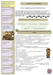 English Worksheet: Murder in a country house