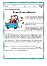 TRAVEL EXPERIENCES