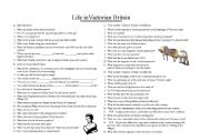 English Worksheet: Life in Victorian Britain - Worksheet