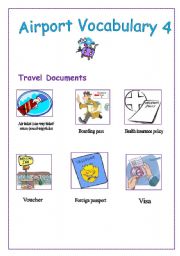 English worksheet: AIRPORT vocabulary 4