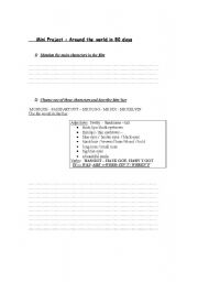 English Worksheet: MOVIE: AROUND THE WORLD IN 80 DAYS
