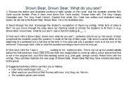 English Worksheet: Brown Bear, Brown Bear