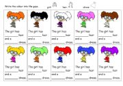 English Worksheet: What colour?