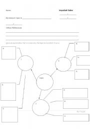 English Worksheet: step by step research paper document