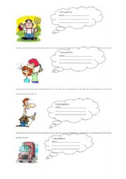 English worksheet: jobs part 2