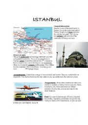 a wonderful city - ISTANBUL- a good brouchure for the tourists