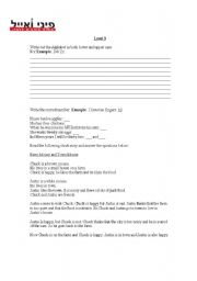 English Worksheet: test 3