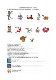 English Worksheet: unit1-2