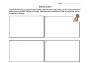English Worksheet: First Day Jitters