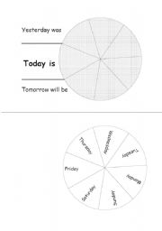 English Worksheet: days weel