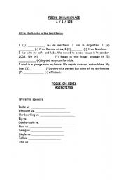 English Worksheet: business english revision