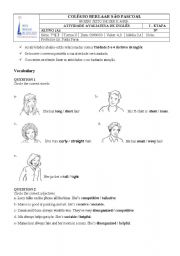 English worksheet: EXERCISES 