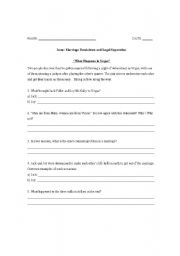 English Worksheet: What Happens in Vegas