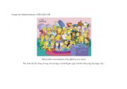 English Worksheet: Compare The Simpsons