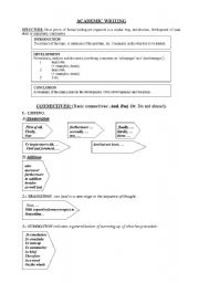 English worksheet: ACADEMIC WRITING