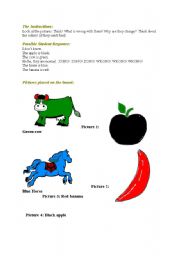 English worksheet: Strange Animals