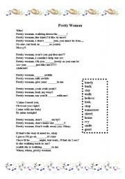 English Worksheet: Pretty woman