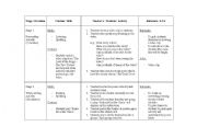 English Worksheet: Lesson Plan to teach ´The Dead Crow´