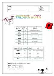 Question words