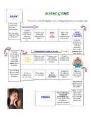 English Worksheet: BOARD GAME -PERSONALITY TRAITS