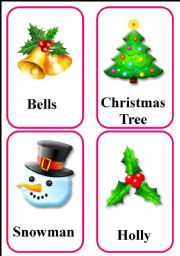 Christmas Flash Cards