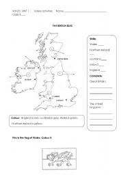 English Worksheet: WALES