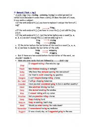 English Worksheet: Gerung