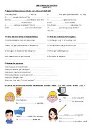 English Worksheet: HAVE GOT