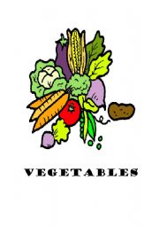 English Worksheet: Vegetables flashcards (22)