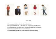 English worksheet: Clothes