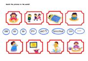 English worksheet: Actions at Home - Routines