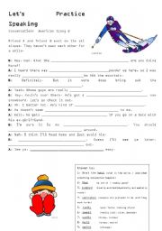 English Worksheet: American slang dialogue 2