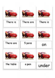 English worksheet: Cars